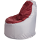 Кресло-мешок «Комфорт», 145x90x90, Серый и бордовый Профиль галлерея