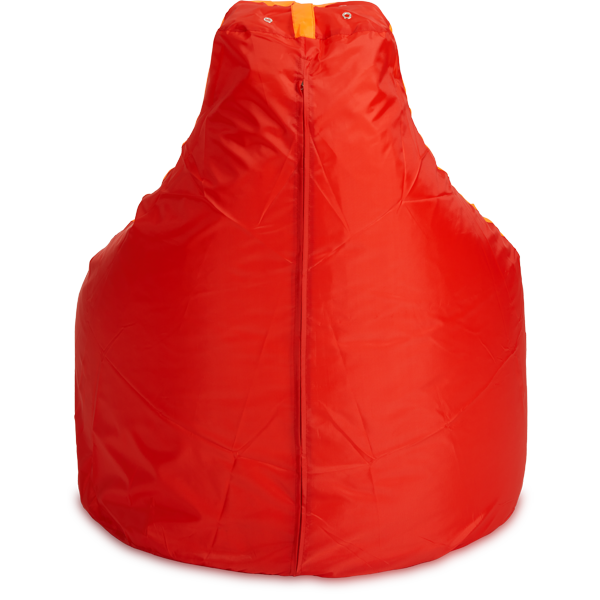Кресло-мешок «Комфорт», 145x90x90, Красный и оранжевый Сзади