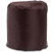 Пуфик «Цилиндр», коричневый Анфас галлерея