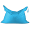 Кресло-мешок «Подушка», лазурный Анфас галлерея