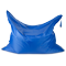 Кресло-мешок «Подушка», синий Анфас галлерея