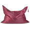 Кресло-мешок «Подушка», бордовый Анфас галлерея