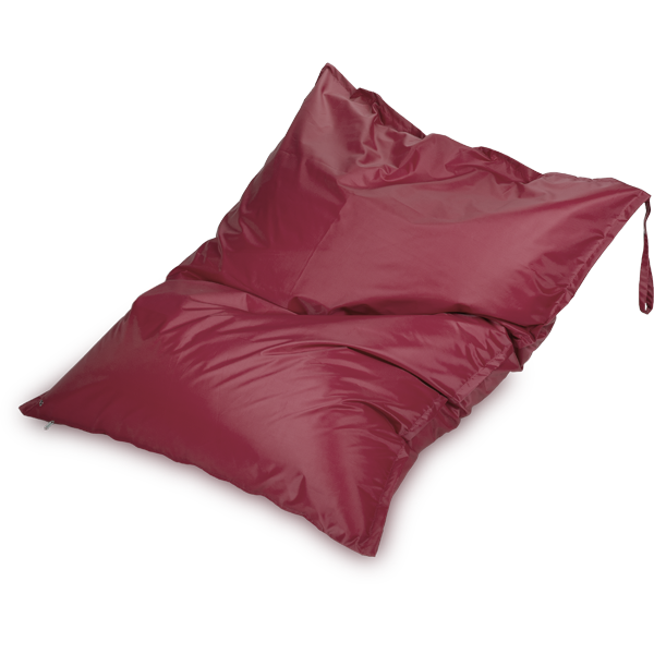 Кресло-мешок «Подушка», бордовый Изометрия