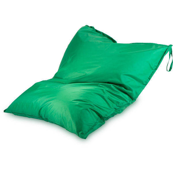 Кресло-мешок «Подушка», зеленый Изометрия