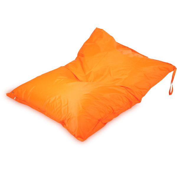 Кресло-мешок «Подушка», оранжевый Изометрия