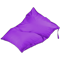 Кресло-мешок «Подушка», пурпурный Изометрия галлерея