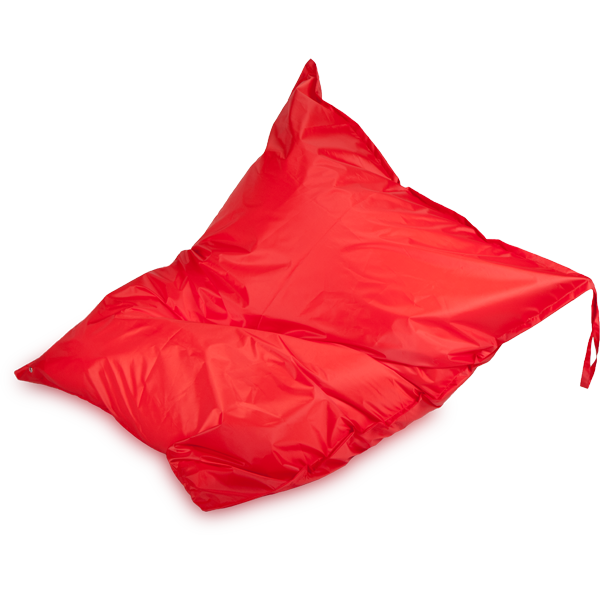 Кресло-мешок «Подушка», красный Изометрия