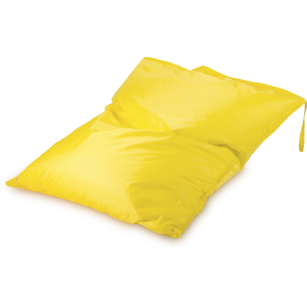 Кресло-мешок «Подушка», желтый Изометрия