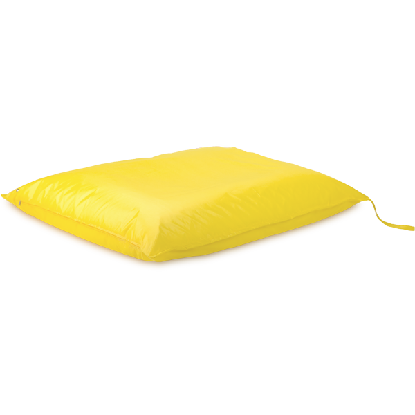 Кресло-мешок «Подушка», желтый Профиль