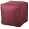 Пуфик «Куб», бордовый Изометрия галлерея