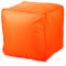 Пуфик «Куб», оранжевый Изометрия галлерея
