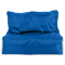 Кресло-мешок «Диван», 120x85x160, Синий и серый Анфас галлерея