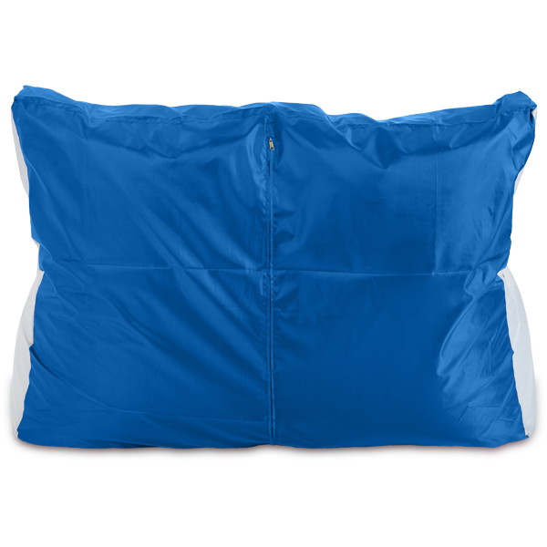 Кресло-мешок «Диван», 120x85x160, Синий и серый Сзади