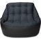 Кресло мешок «Диван Босс», 90x130x95, Чёрный Анфас галлерея