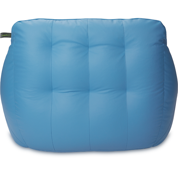 Кресло мешок «Диван Босс», 90x130x95, Синий и голубой Сзади