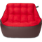 Кресло мешок «Диван Босс», 90x130x95, Коричневый и красный Анфас галлерея
