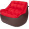 Кресло мешок «Диван Босс», 90x130x95, Коричневый и красный Изометрия галлерея