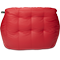 Кресло мешок «Диван Босс», 90x130x95, Кожа Красный Сзади галлерея
