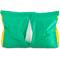 Кресло-мешок «Диван», 120x85x160, Зеленый и желтый Молния галлерея