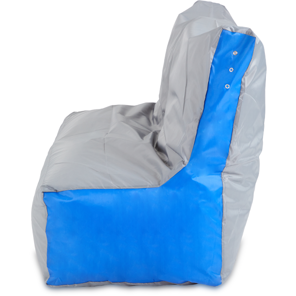 Кресло-мешок «Диван», 120x85x160, Серый и синий Профиль