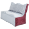 Кресло-мешок «Диван», 120x85x160, Серый и бордовый Изометрия галлерея