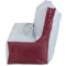 Кресло-мешок «Диван», 120x85x160, Серый и бордовый Профиль галлерея