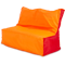 Кресло-мешок «Диван», 120x85x160, Оранжевый и красный Изометрия галлерея