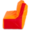 Кресло-мешок «Диван», 120x85x160, Оранжевый и красный Профиль галлерея