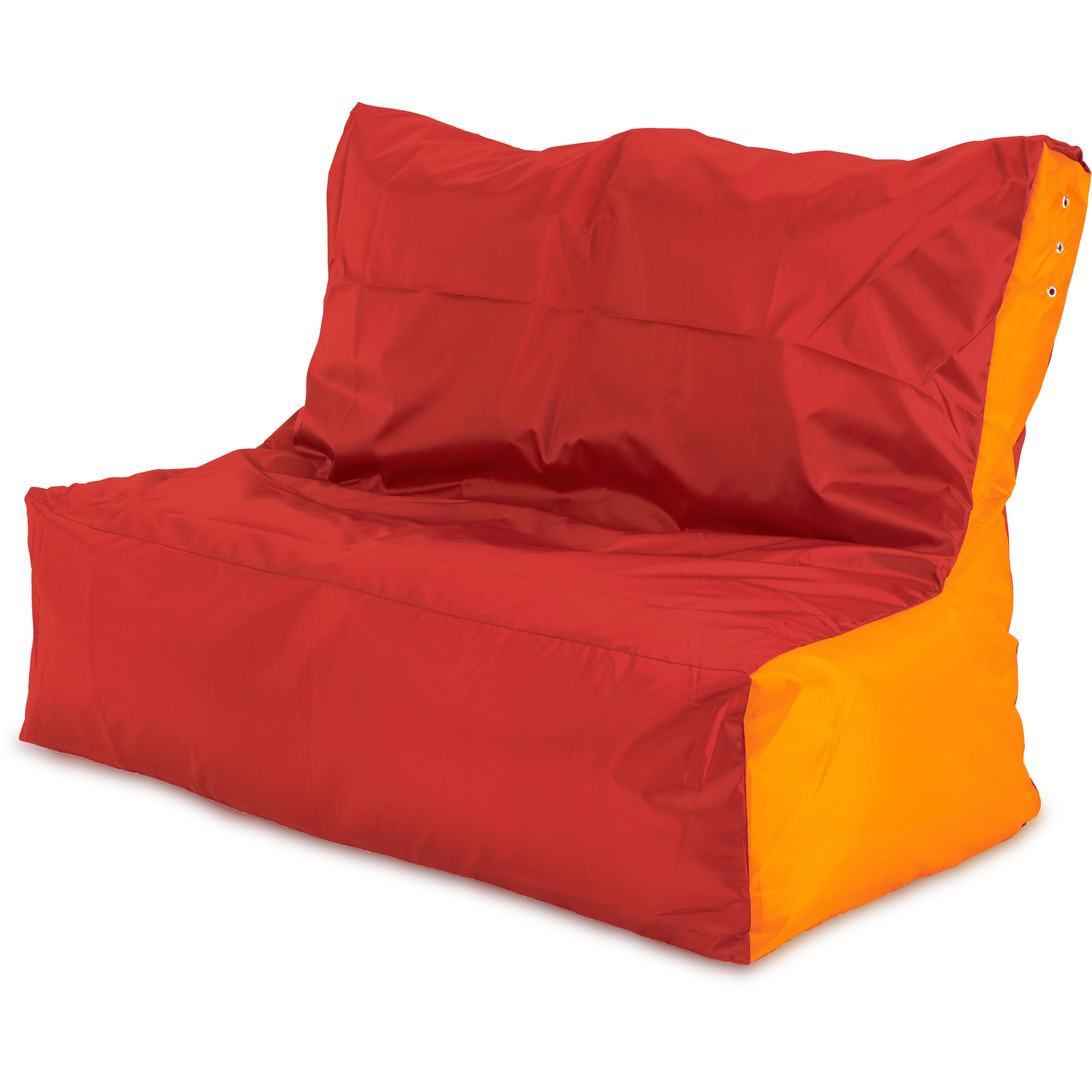Кресло-мешок «Диван» Красный и оранжевый