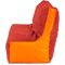 Кресло-мешок «Диван», 120x85x160, Красный и оранжевый Профиль галлерея