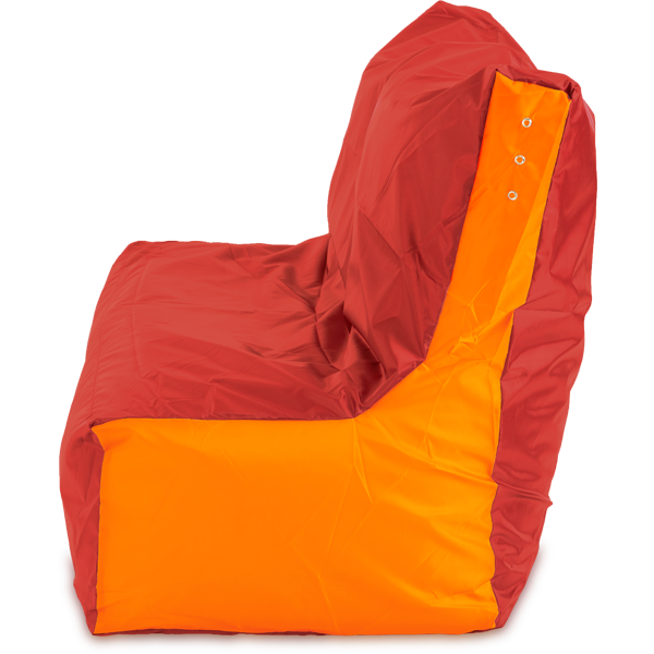 Кресло-мешок «Диван», 120x85x160, Красный и оранжевый Профиль