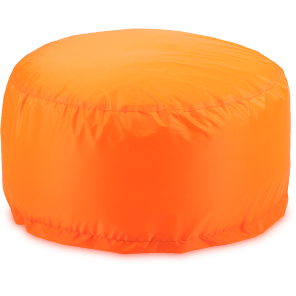 Пуфик «Таблетка», оранжевый Анфас