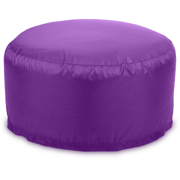 Пуфик «Таблетка», пурпурный Анфас